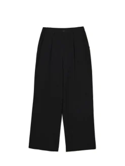 Cropp Spodnie*Czarne spodnie w paski