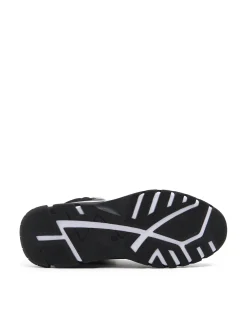 Cropp Sneakersy|Za Kostkę*Czarne wysokie sneakersy na zimę