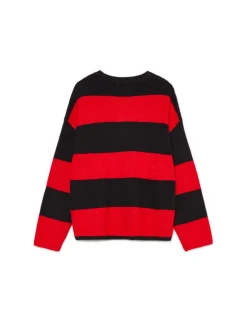 Cropp Swetry*Czarno- sweter w paski