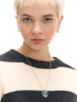 Cropp Swetry*Czarno- sweter w paski