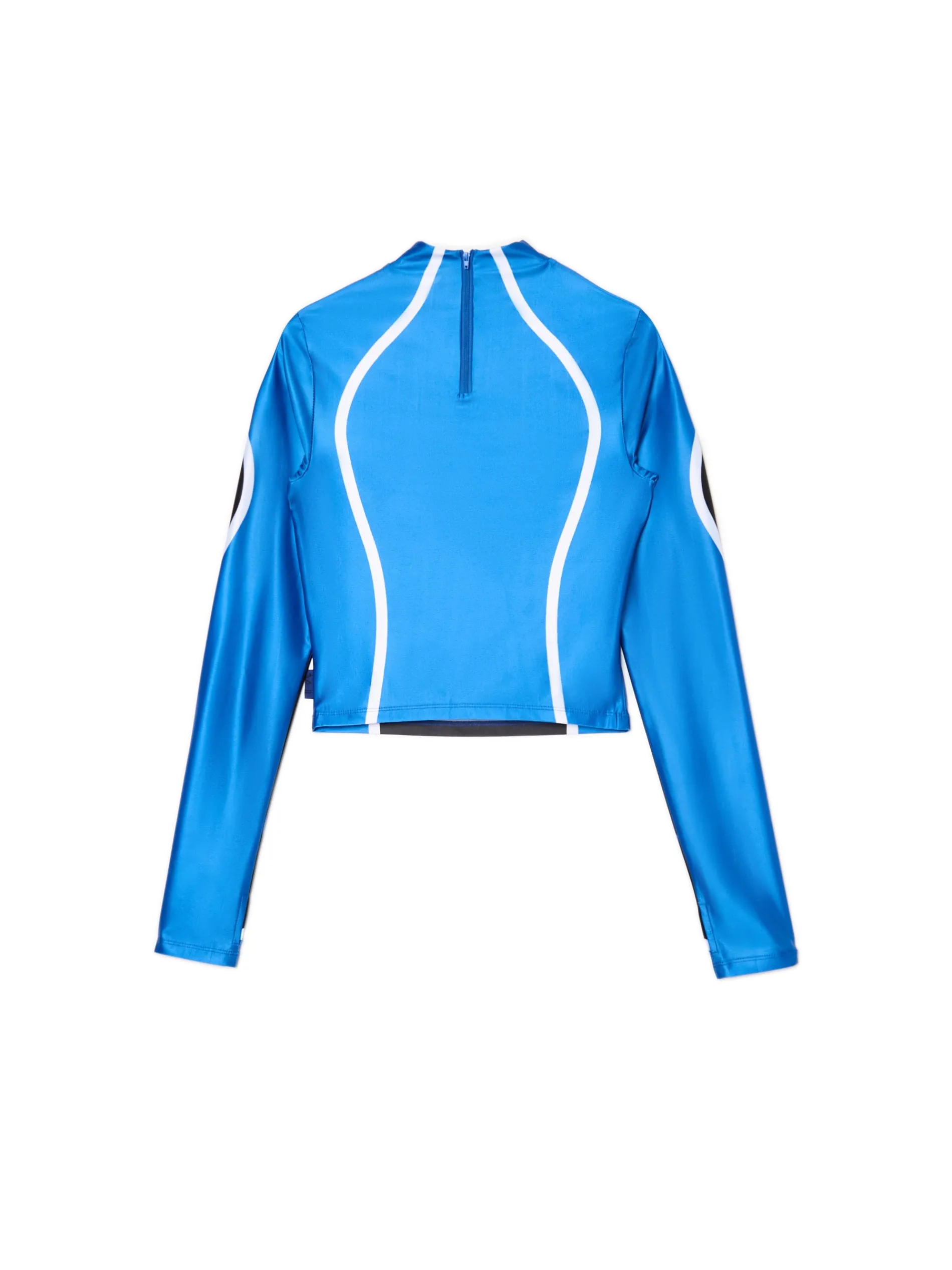 Cropp Koszulki, Topy*Czarno-niebieska koszulka longsleeve Baltic Games