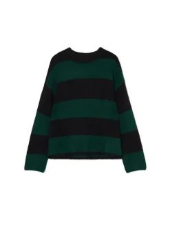 Cropp Swetry*Czarno- sweter w paski