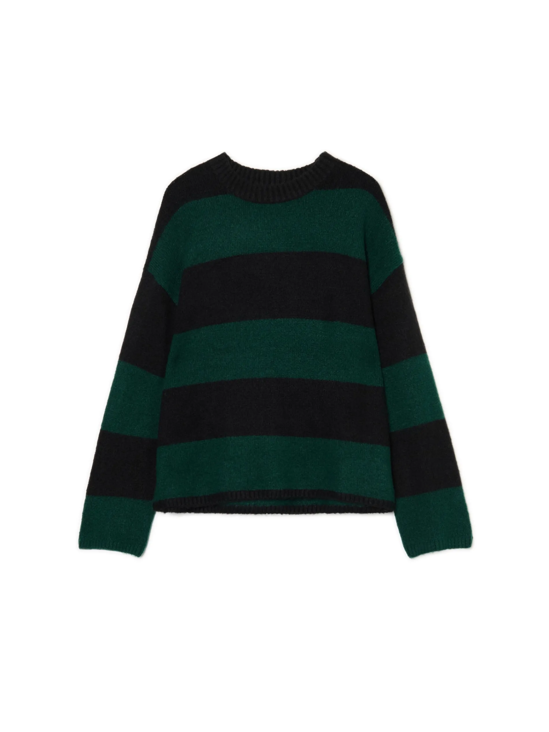 Cropp Swetry*Czarno- sweter w paski