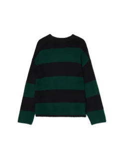 Cropp Swetry*Czarno- sweter w paski