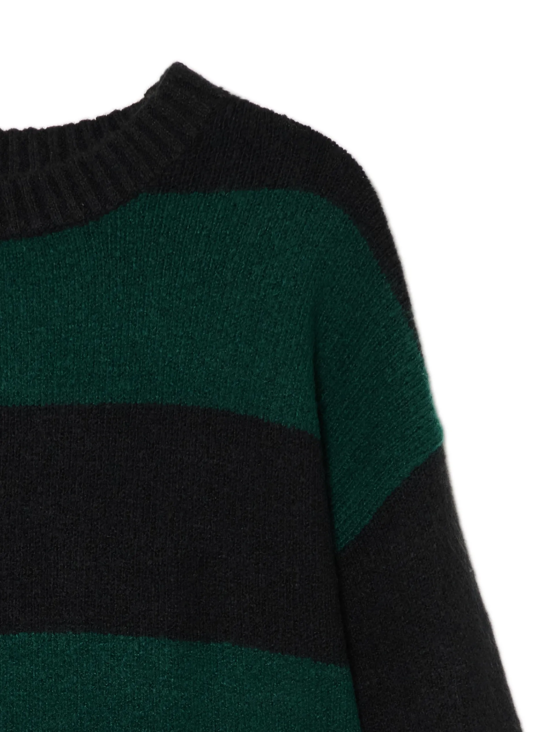 Cropp Swetry*Czarno- sweter w paski