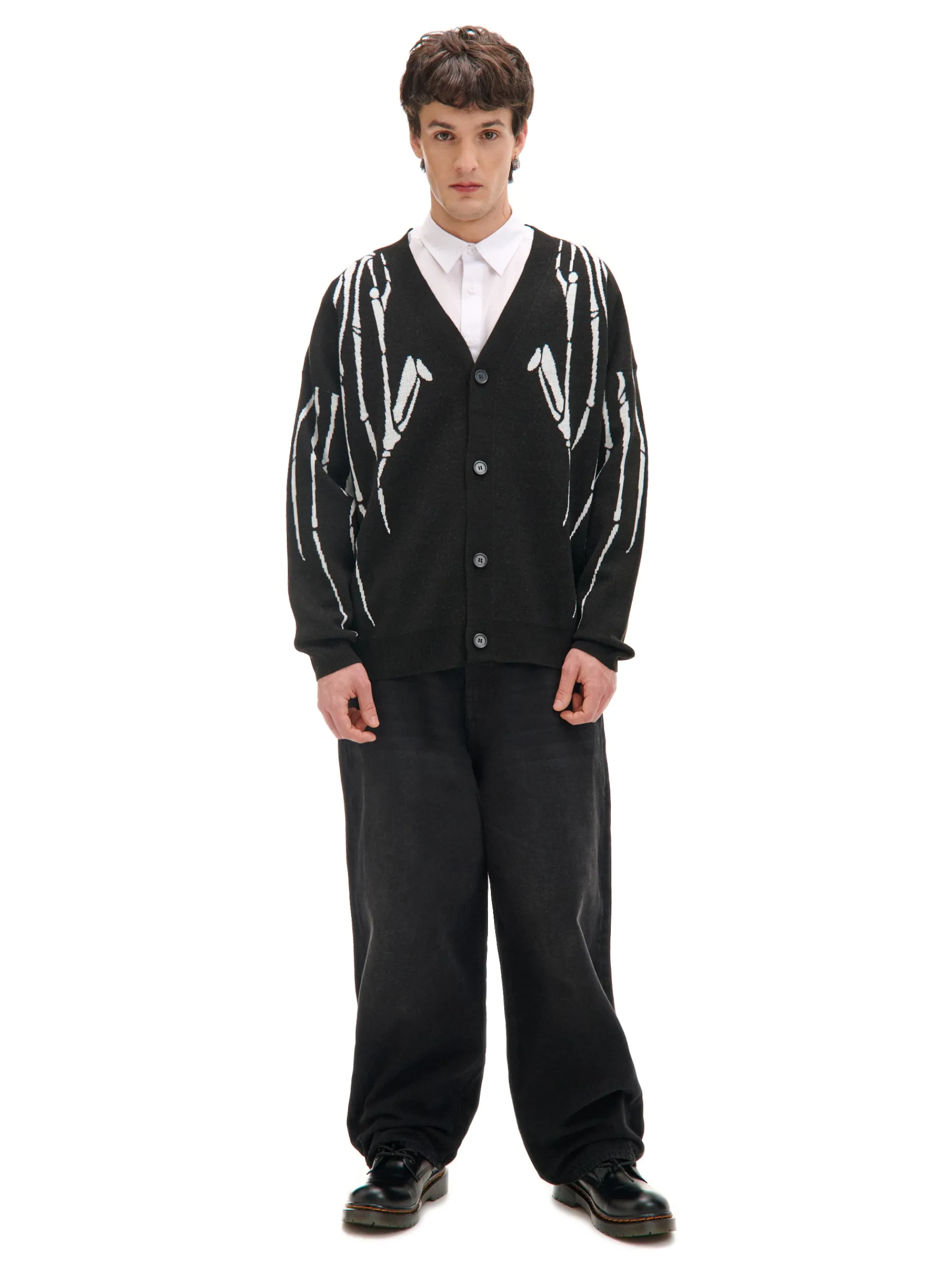 Cropp Swetry*kardigan z motywem kości