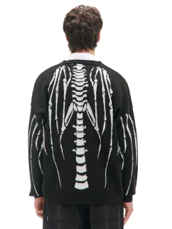 Cropp Swetry*kardigan z motywem kości