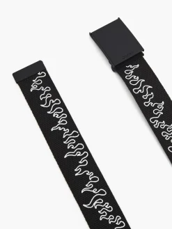 Cropp Paski*pasek do spodni z motywem płomieni