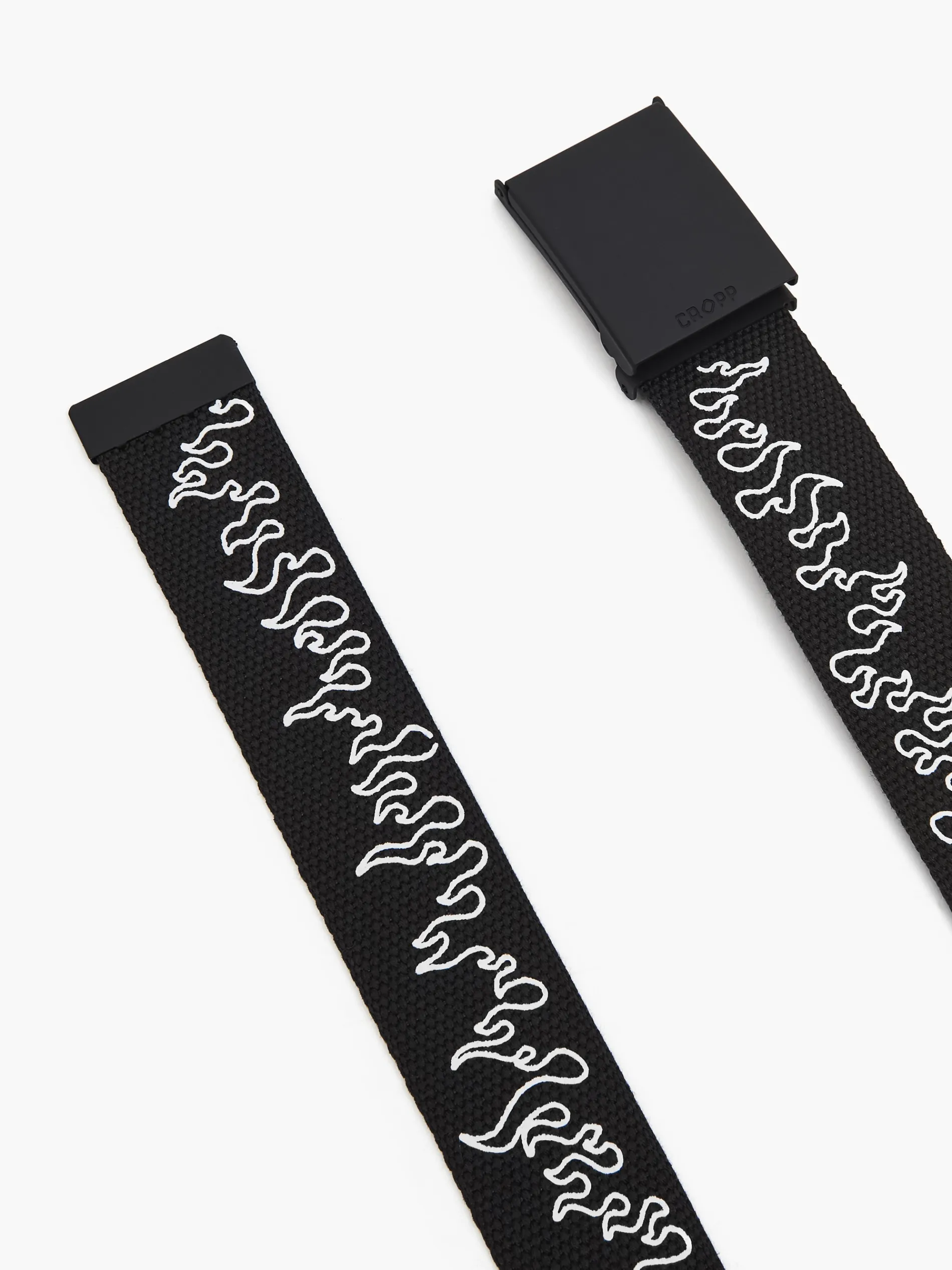 Cropp Paski*pasek do spodni z motywem płomieni