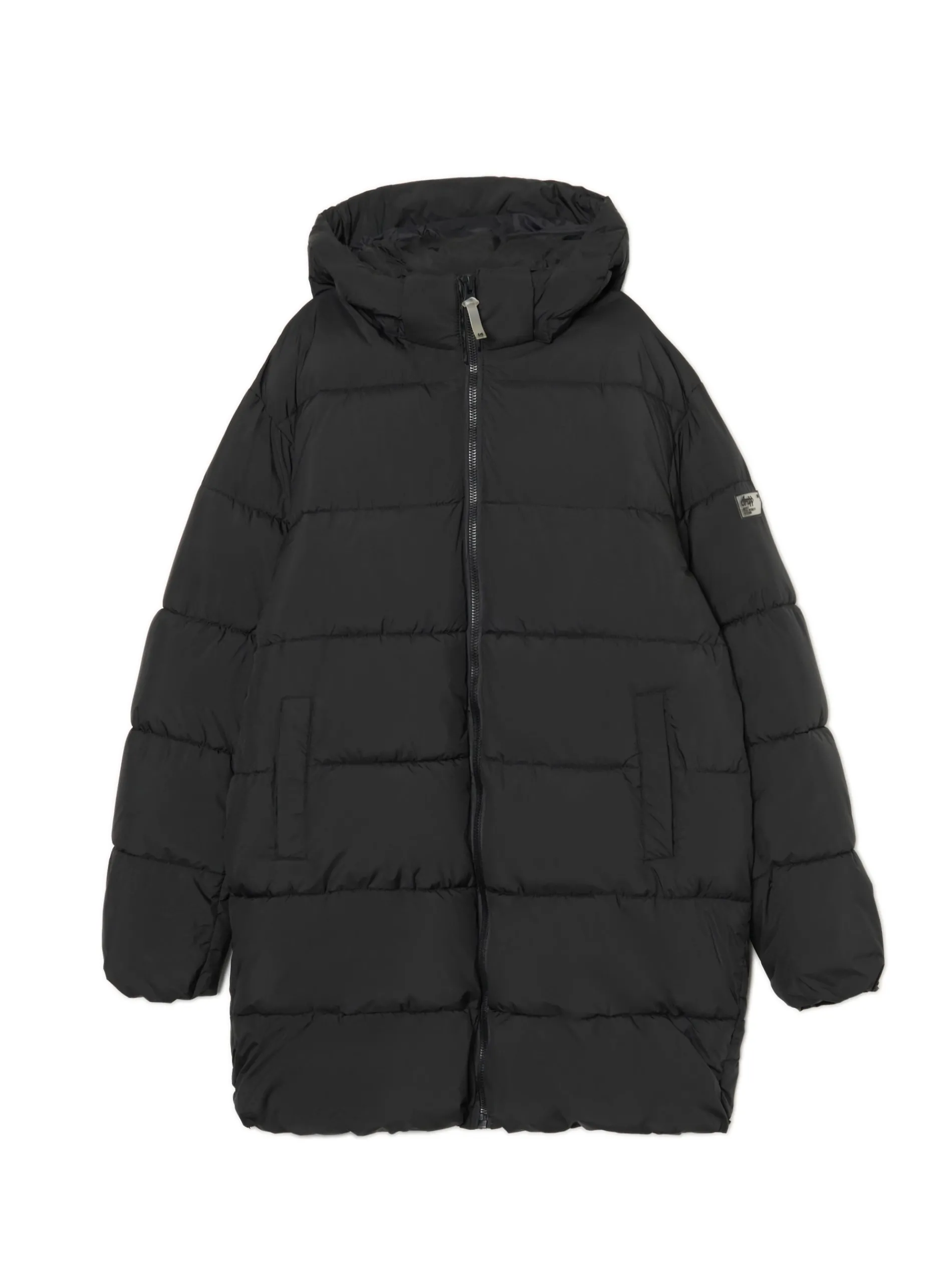 Cropp Kurtki Zimowe|Kurtki, Płaszcze*pikowany płaszcz z kapturem