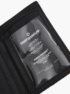 Cropp Portfele|Basic*Czarny portfel z nadrukami