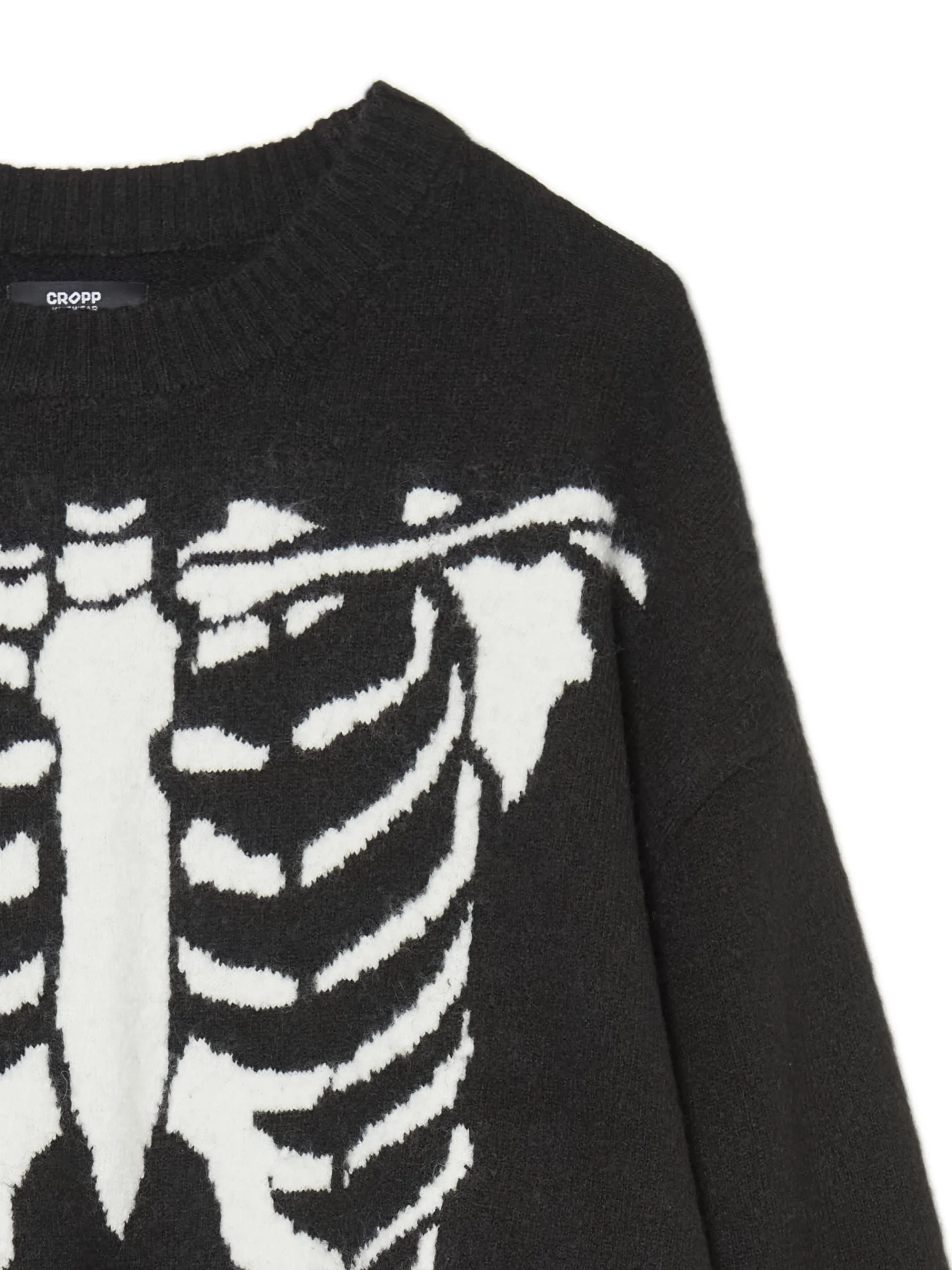 Cropp Swetry*sweter z kontrastowym nadrukiem