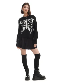 Cropp Swetry*sweter z kontrastowym nadrukiem