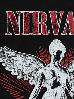 Cropp Unisex|Unisex*T-shirt oversize z grafiką Nirvana UNISEX