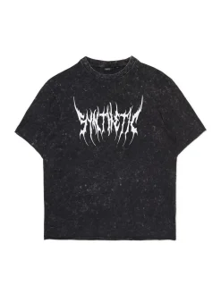 Cropp Koszulki*T-shirt z efektem acid wash