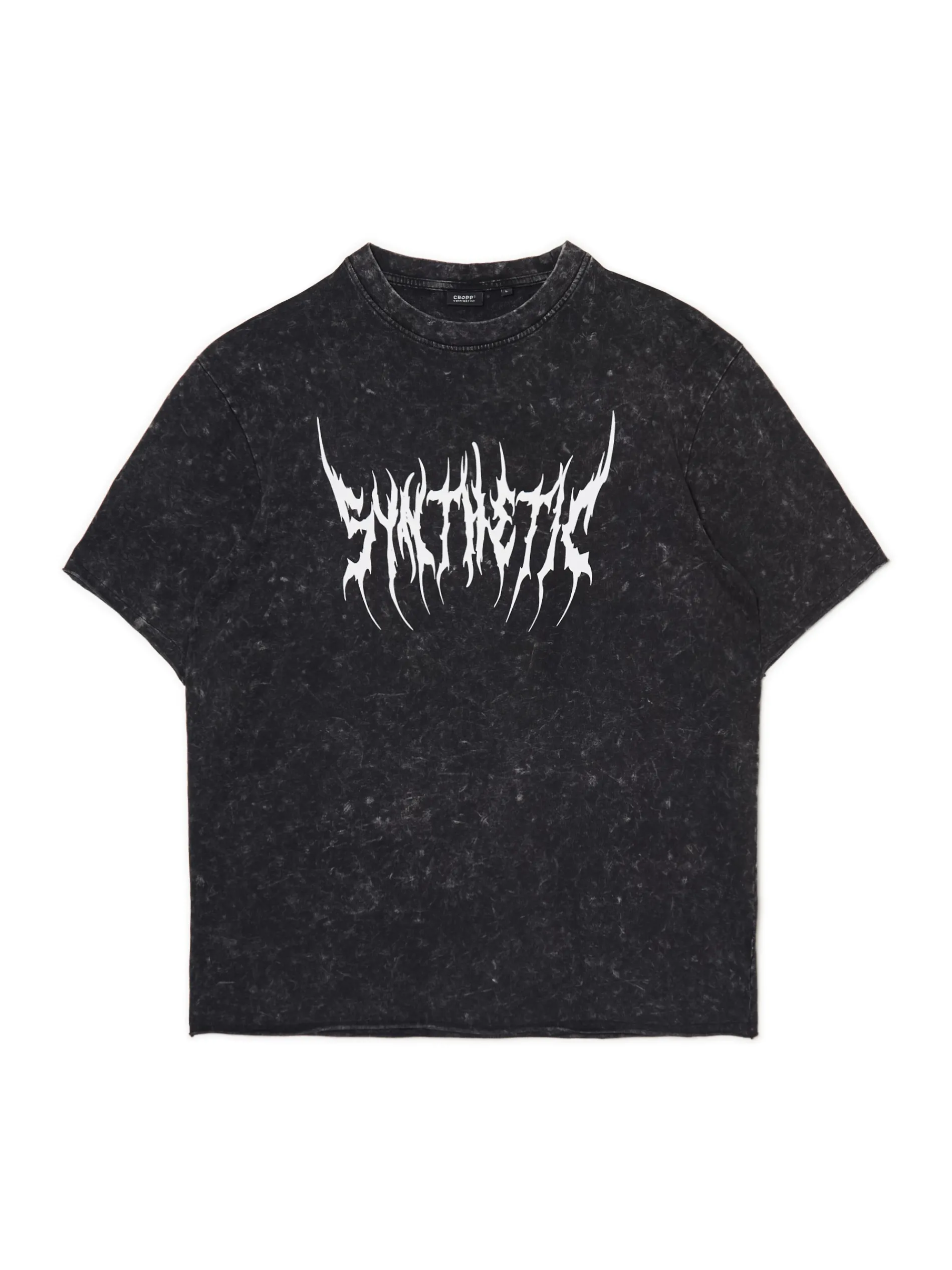 Cropp Koszulki*T-shirt z efektem acid wash