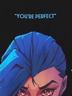 Cropp Koszulki, Topy*T-shirt z Jinx z Arcane