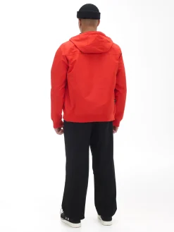 Cropp Kurtki, Płaszcze*Czerwona kurtka z kapturem