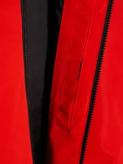 Cropp Kurtki, Płaszcze*Czerwona kurtka z kapturem