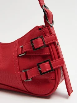 Cropp Torby, Plecaki*Czerwona torebka z imitacji skóry