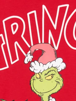 Cropp Ubrania Świąteczne|Koszulki, Topy*Czerwona świąteczna koszulka z Grinchem