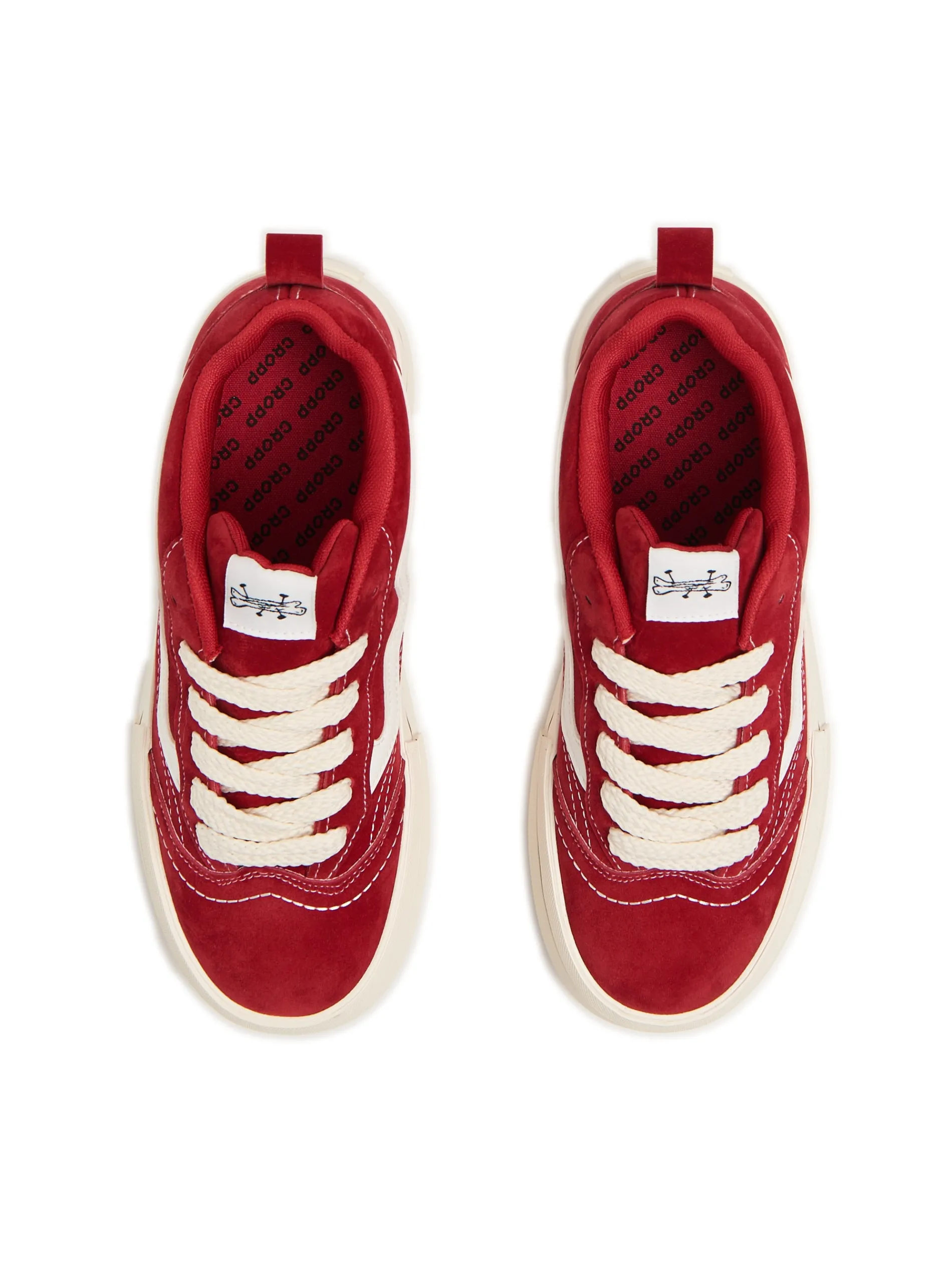 Cropp Sneakersy*Czerwone sportowe buty