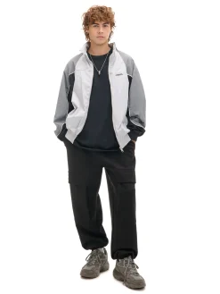 Cropp Spodnie*Dresowe joggery z kieszeniami na napy