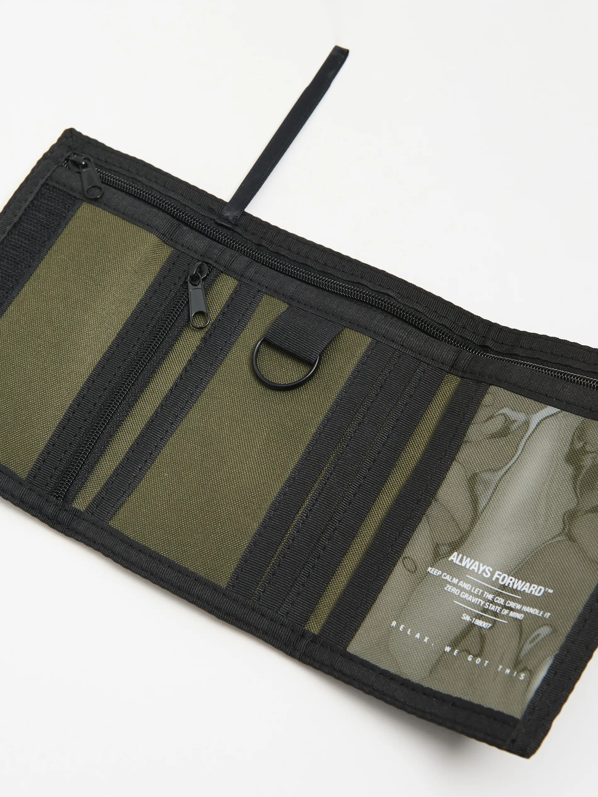 Cropp Portfele*Duży oliwkowy portfel