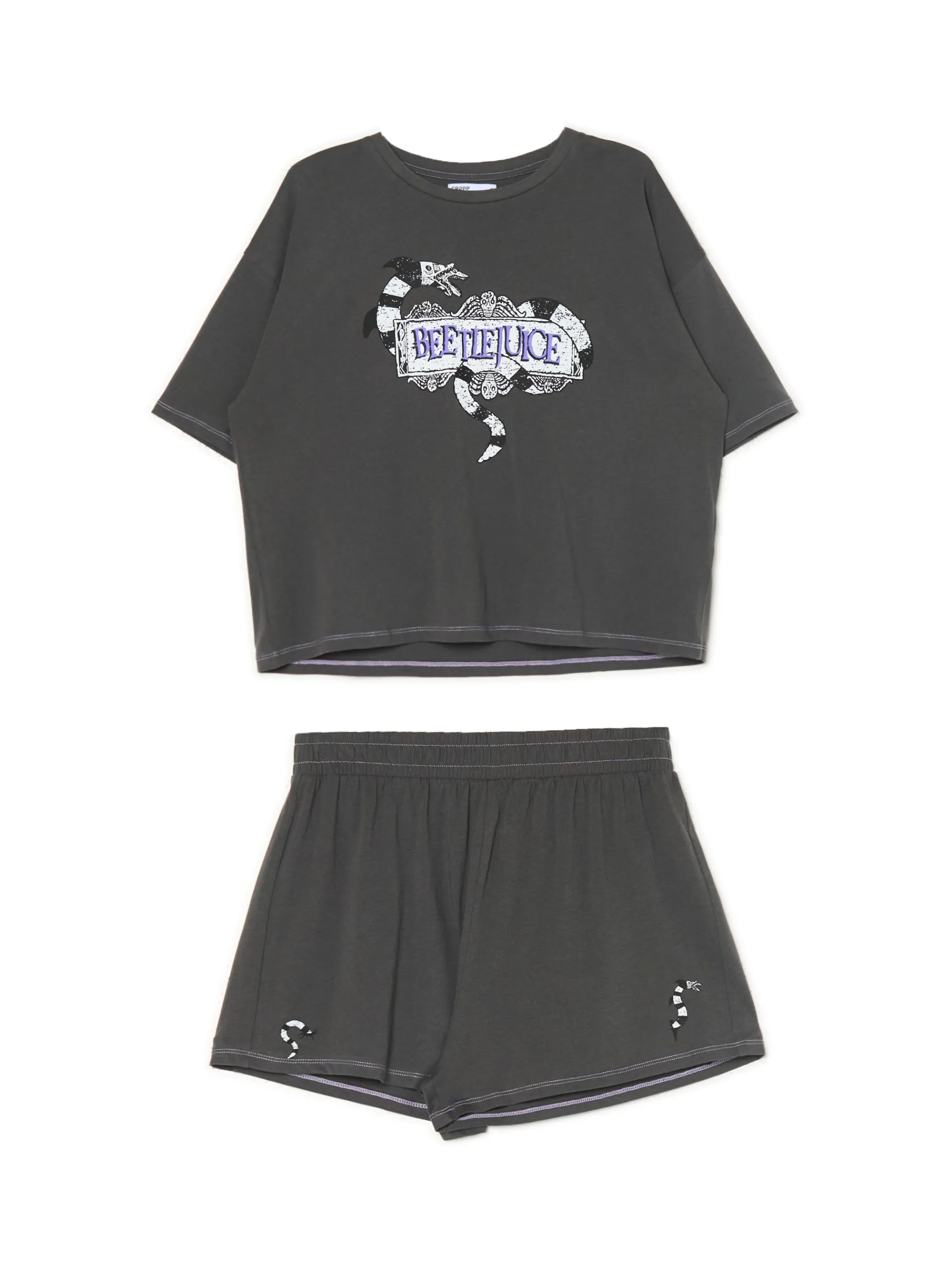 Cropp Piżamy*Dwuczęściowa piżama Beetlejuice