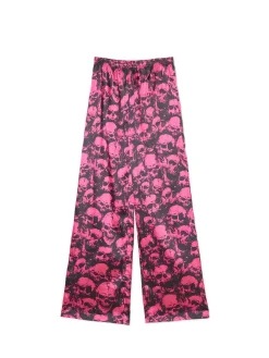 Cropp Piżamy*Dwuczęściowa piżama z motywem czaszek