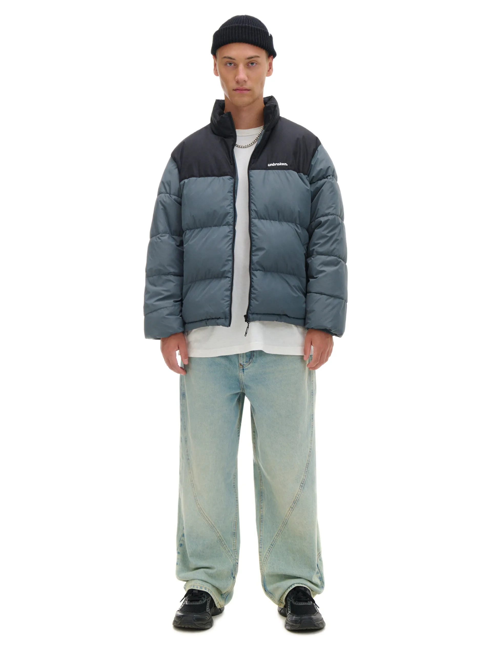 Cropp Kurtki Zimowe|Kurtki, Płaszcze*Dwukolorowa kurtka puffer