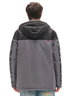 Cropp Kurtki Zimowe|Kurtki, Płaszcze*Dwukolorowa kurtka z kapturem