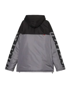 Cropp Kurtki Zimowe|Kurtki, Płaszcze*Dwukolorowa kurtka z kapturem