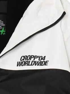 Cropp Kurtki Zimowe|Kurtki, Płaszcze*Dwukolorowa kurtka z kapturem