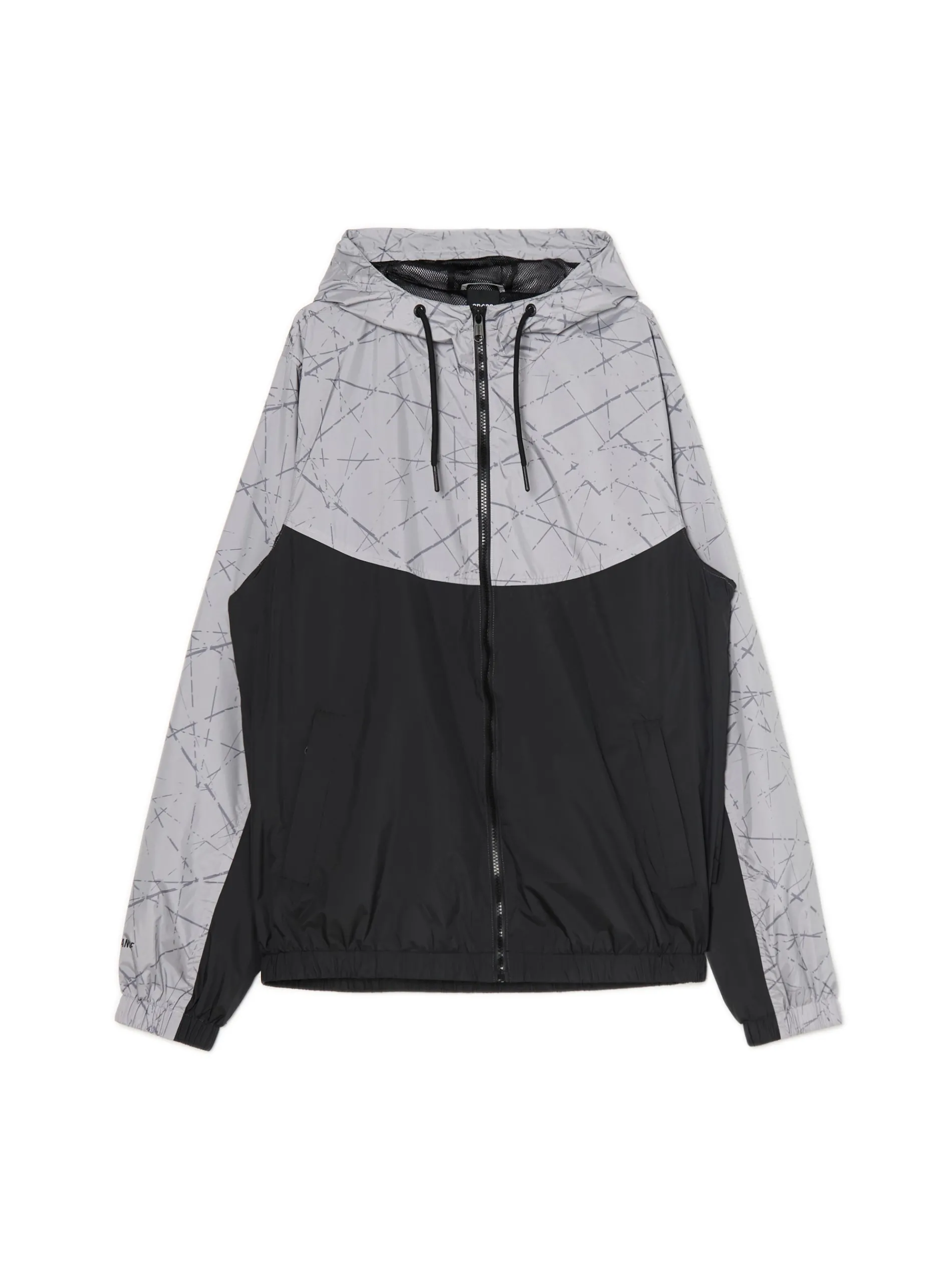 Cropp Kurtki, Płaszcze*Dwukolorowa kurtka z nadrukiem