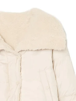 Cropp Kurtki, Płaszcze*Dwustronna beżowa kurtka puffer