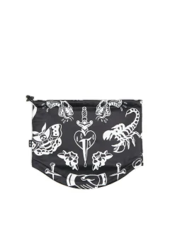 Cropp Kominy, Szaliki*Dzianinowy komin z kontrastowym nadrukiem