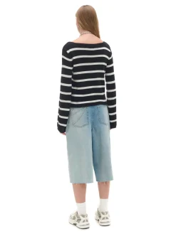 Cropp Swetry*Dzianinowy sweter w paski