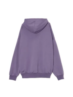Cropp Bluzy*Fioletowa bluza z kapturem