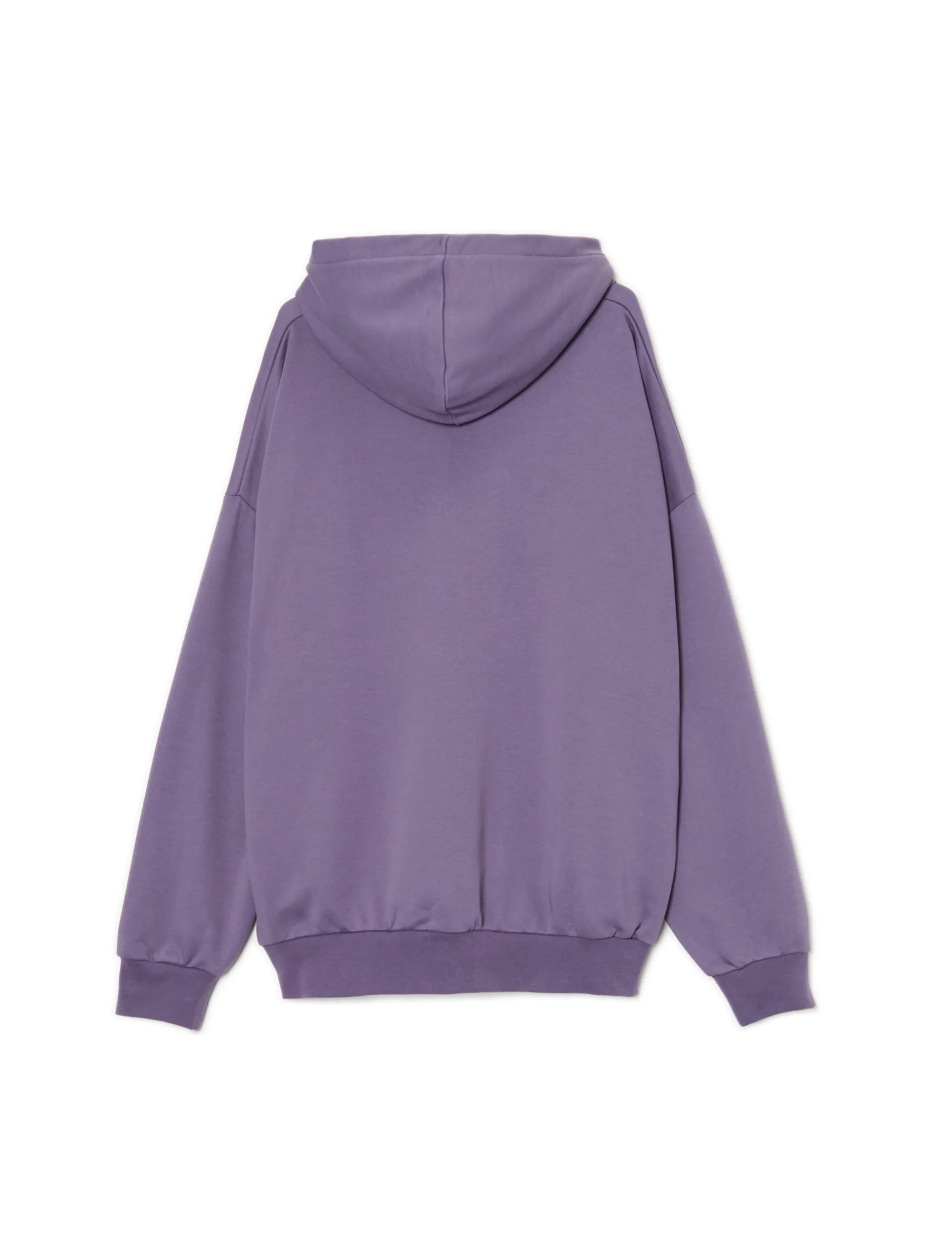 Cropp Bluzy*Fioletowa bluza z kapturem