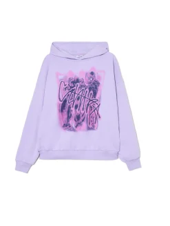 Cropp Unisex|Unisex*Fioletowa bluza z kapturem UNISEX