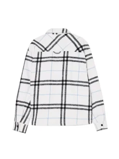 Cropp Koszule*Flanelowa kraciasta koszula z domieszką wełny