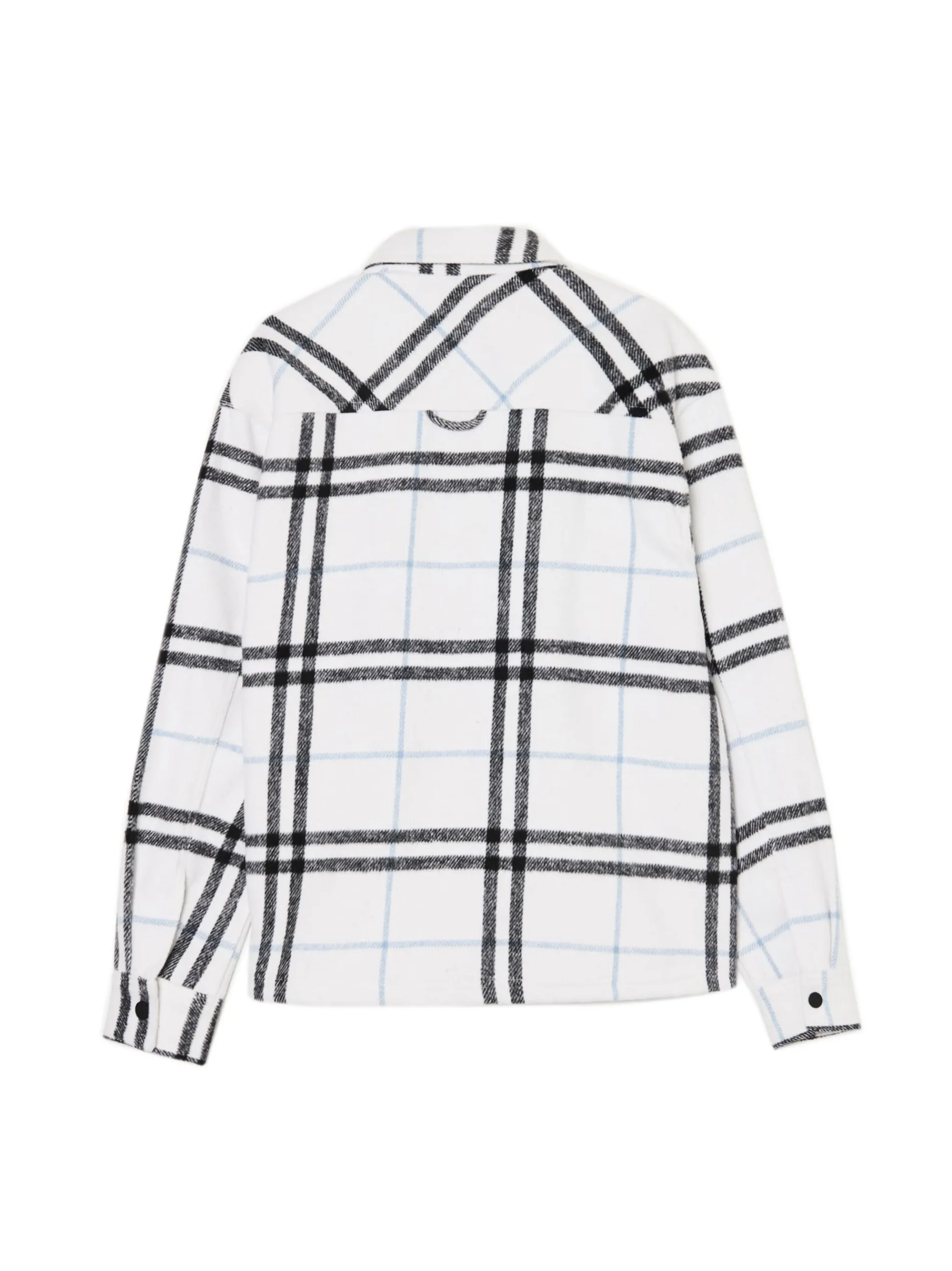 Cropp Koszule*Flanelowa kraciasta koszula z domieszką wełny