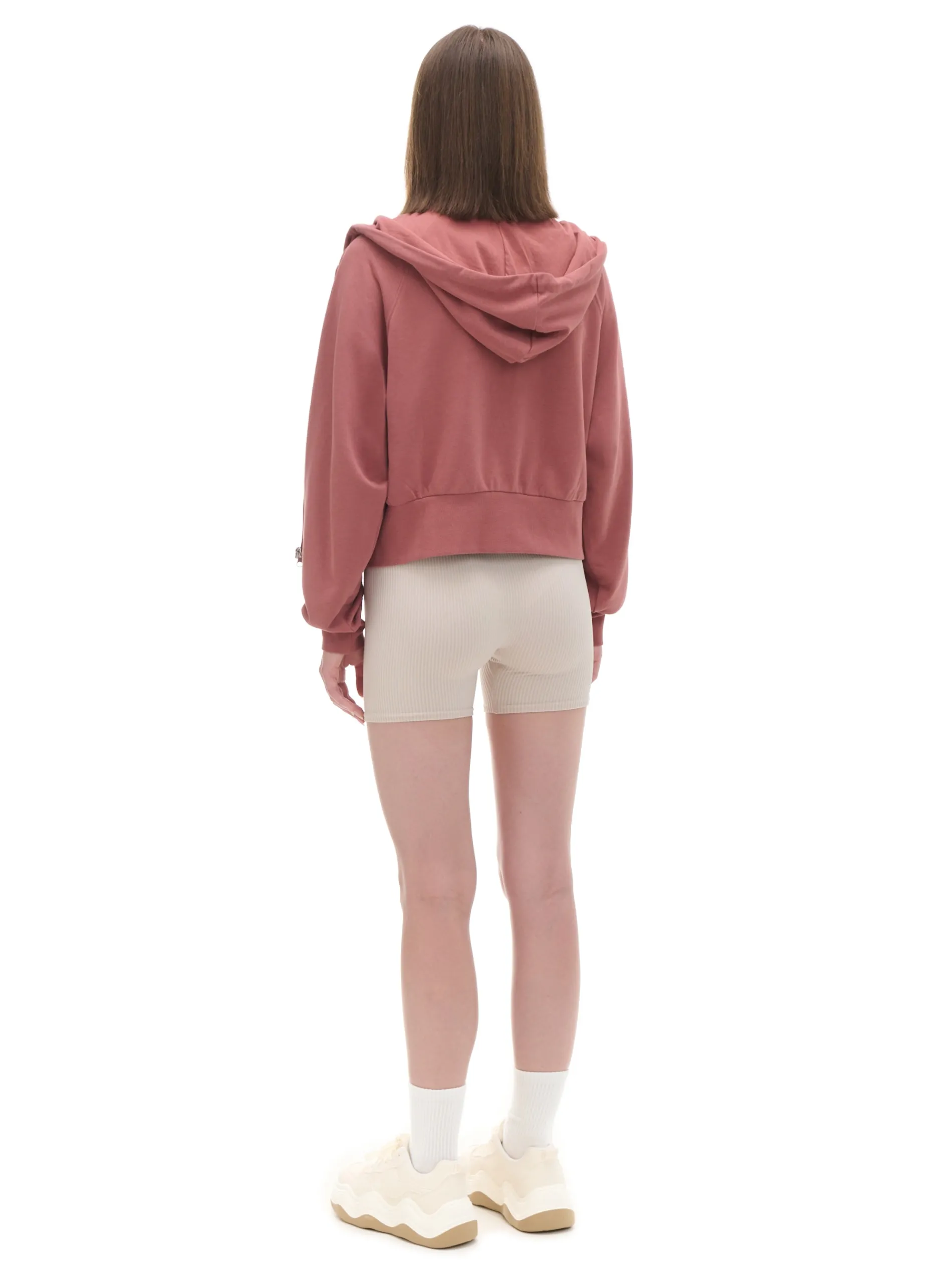 Cropp Bluzy*Gładka rozpinana bluza z kapturem