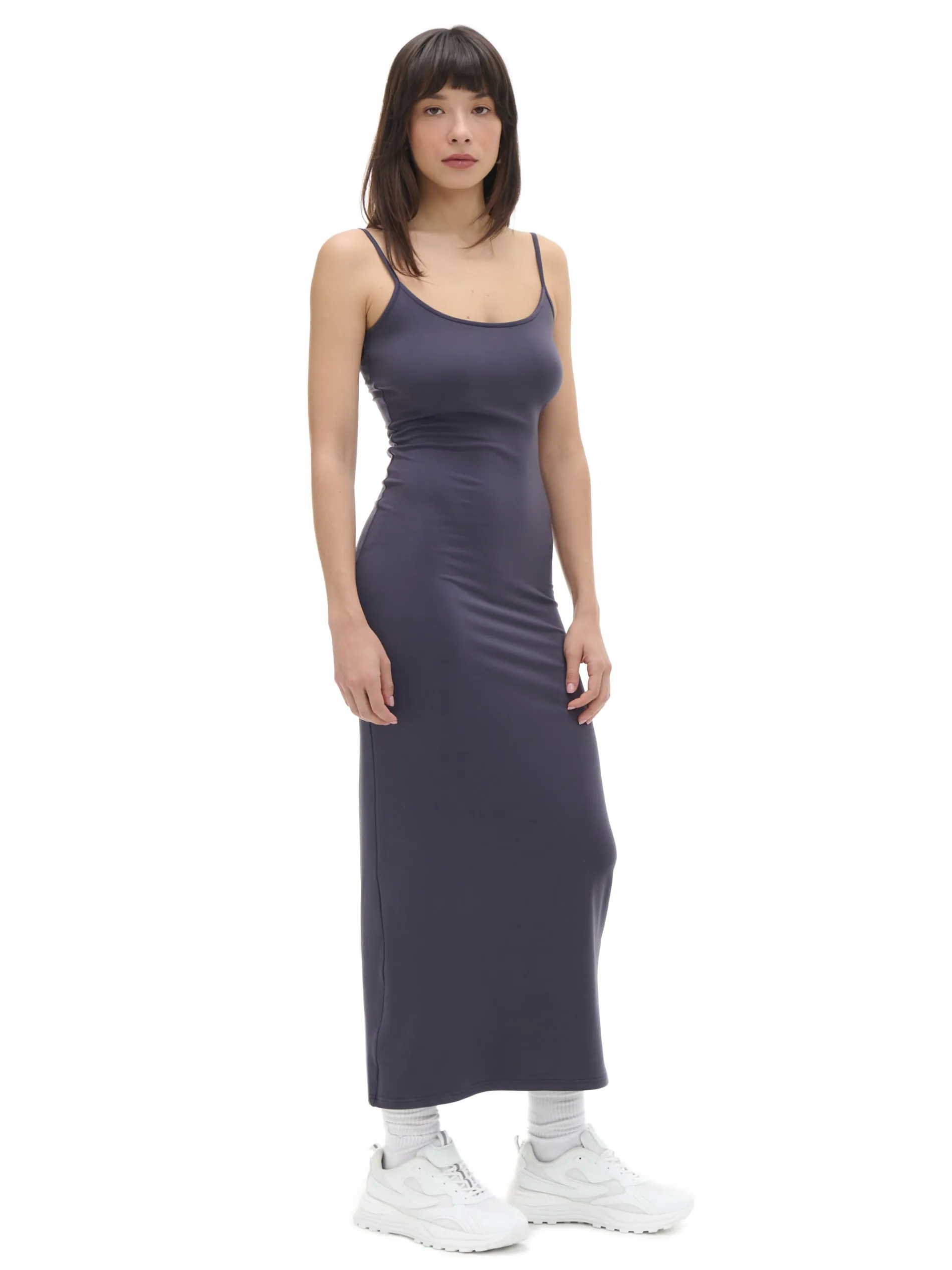 Cropp Sukienki, Kombinezony*Granatowa sukienka maxi