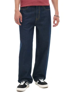 Cropp Jeansy|Baggy*Granatowe jeansy baggy