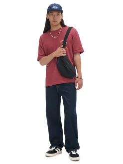 Cropp Jeansy|Baggy*Granatowe jeansy baggy