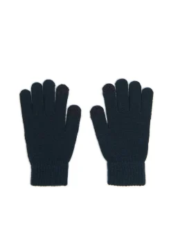 Cropp Rękawiczki|Basic*Granatowe zimowe rękawiczki