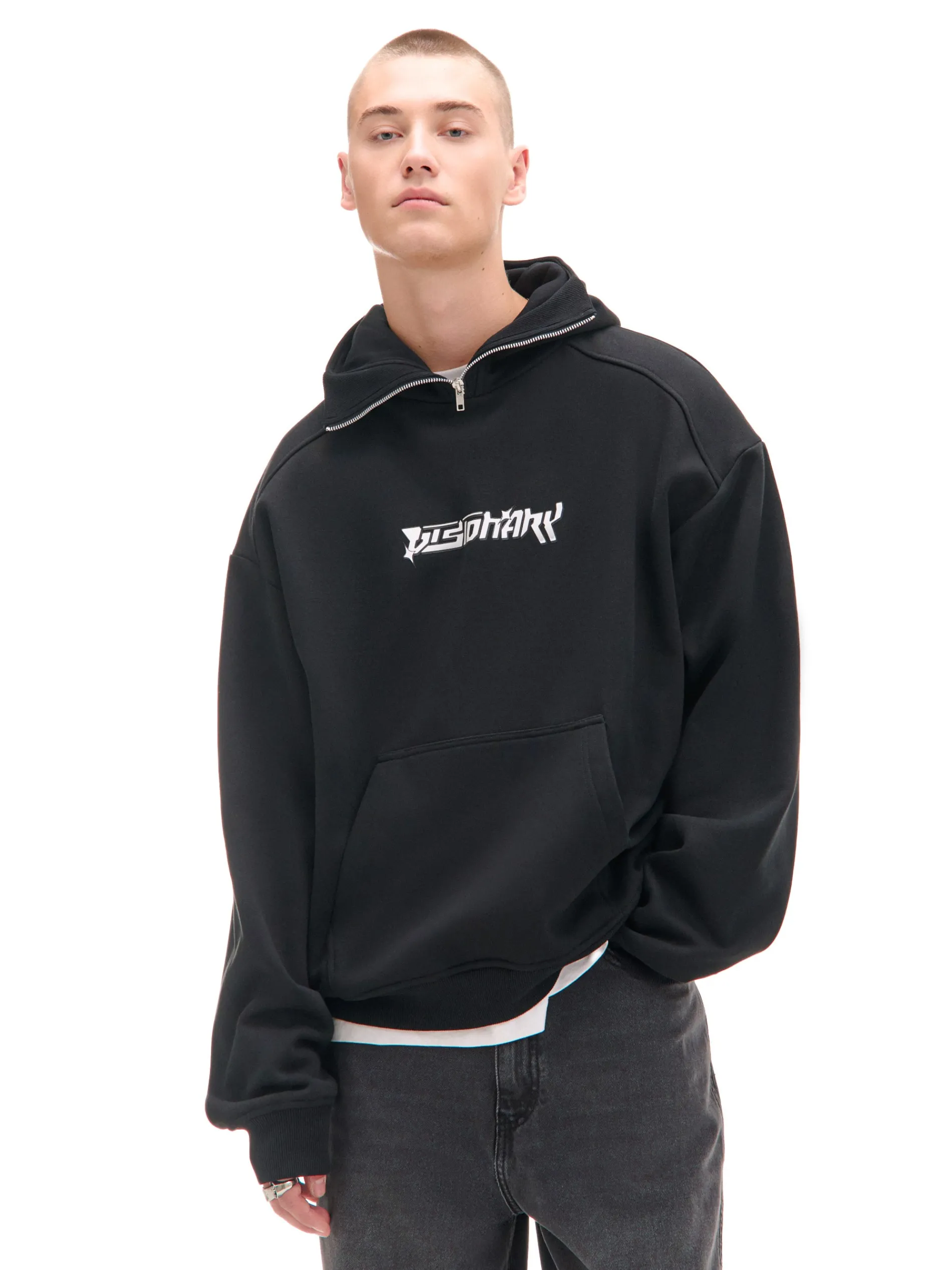 Cropp Bluzy*Gruba bluza z kapturem