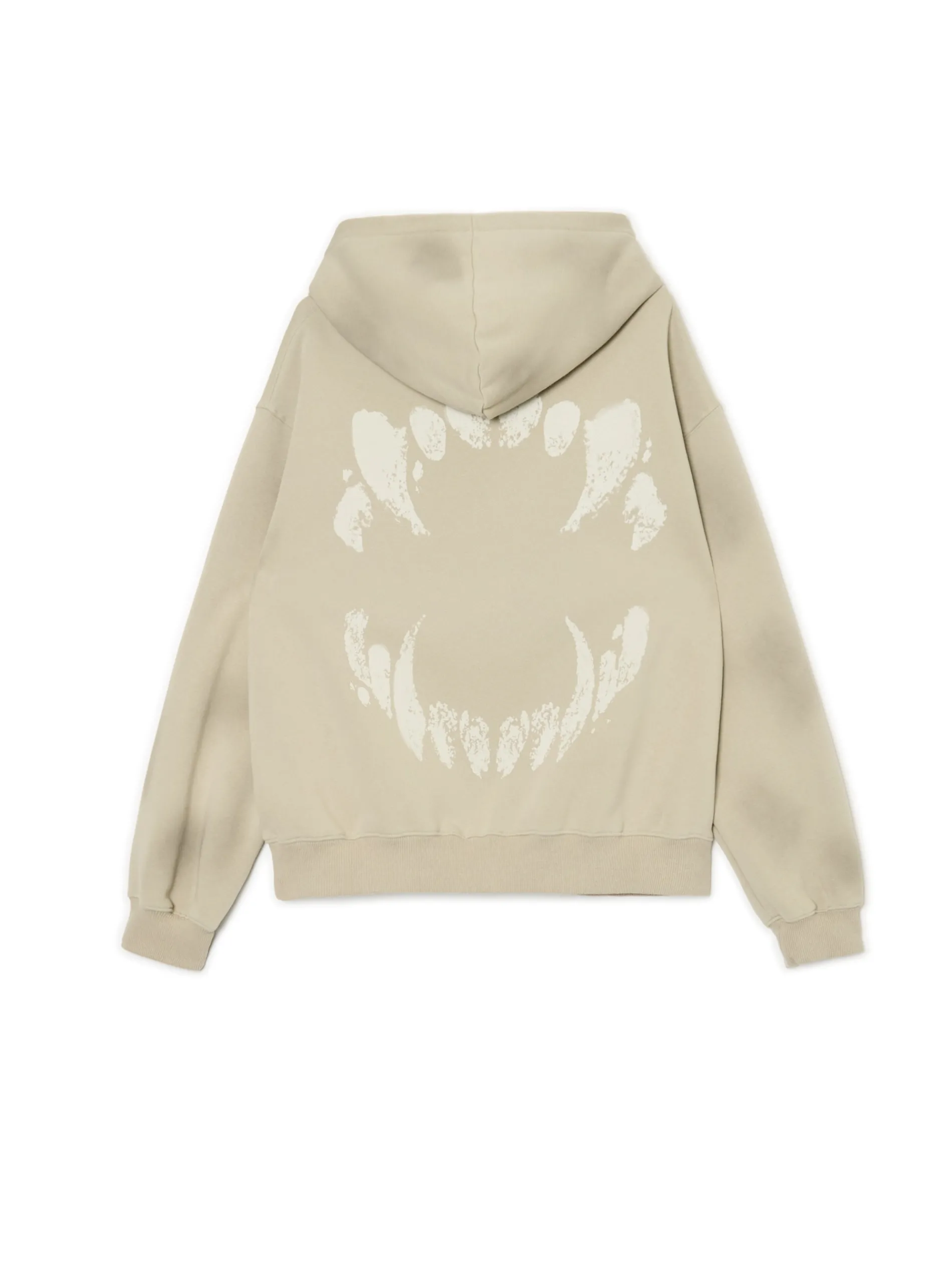 Cropp Bluzy*Jasna bluza z kapturem i nadrukami